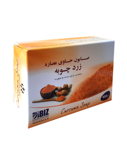 صابون دست و صورت زردچوبه