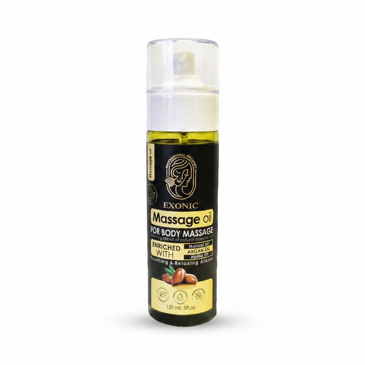 روغن ماساژ بدن اکسونیک حاوی روغن آرگان
