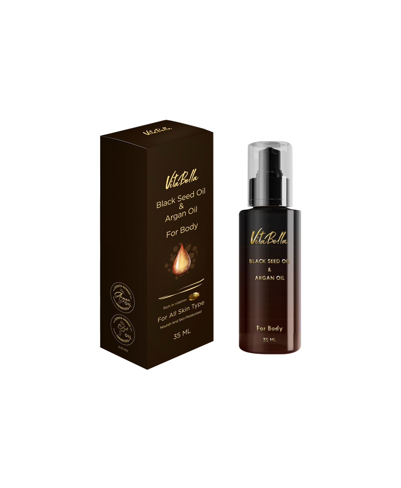 روغن بدن سیاه دانه و آرگان - ویتابلا